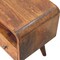 Homeroots 24in Brown Solid Wood Fireplace TV Stand 720014 - alternate 3