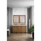 James Martin Vanities Bristol 60'' D Vanity, Saddle Brown w/ Ethereal Noctis Silestone Top w/FreePower Wireless Charger 157-V60D-SBR-FENC - alternate 3