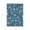 Homeroots 10' X 14' Navy Blue Ivory And Gray Floral Washable Indoor Outdoor Area Rug 597835 - alternate 4