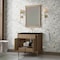 James Martin Vanities Kinnsden 36" Single Vanity, Weathered Oak w/ 3 CM Phantome Eclos Top D680-V36-WTO-3PHT - alternate 3
