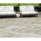 Homeroots 9' X 12' Khaki Tan And Beige Geometric Washable Indoor Outdoor Area Rug 589234 - alternate 1