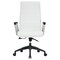 Leisuremod Hilton High-Back Leather Office Chair, White HO20WL - alternate 5