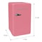 Frigidaire 3.2-Cu.ft 60-Watt Retro Compact Refrigerator, Pink EFR372-B-PINK - alternate 3