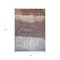 Homeroots 5' X 8' Rust And Ivory Abstract Washable Indoor Outdoor Area Rug 632054 - alternate 3