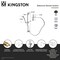 Kingston Brass Shower System with Slide/Grab Bar and Hand Shower, Brushed Nickel KCK3428W8 - alternate 2