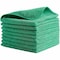 Rubbermaid Commercial Microfiber Cleaning Cloths, 16 x 16, Green, PK24 1820582 - alternate 1