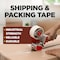 Scotch Packing Tape, 3.1 mil Thick, 1.9 in W x 54.6 yd L, 3 in Core Dia., Clear, 6 PK 3750-6 - alternate 4