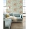 York Wallcoverings Parrots with Floral Bouquets Blue Wallpaper HA1326 - alternate 4