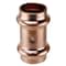 Apollo Coupling with Stop, 3/4 in, Press Fit, Copper, 300 psi Pressure, 20PK XPRC3420JR - alternate 3