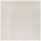 Homeroots 7' Ivory And Gold Square Indoor Outdoor Area Rug 572654 - alternate 1