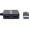 Manhattan 4 PORT USB 3.0 HUB 162296 - alternate 3