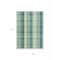 Homeroots 9' X 12' Sage Mint Green And Teal Blue Plaid Washable Indoor Outdoor Area Rug 614009 - alternate 3