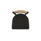 Holland Bar Stool Co Revelle 36in Swivel Extra Tall Bar Stool, Black Wrinkle Finish, Medium Back, Canter Espresso Seat 881 - alternate 5