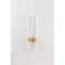 Corbett Lighting Balerma 6.25 in. Wall Sconce Vintage Brass 494-04-VB - alternate 3