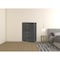 Homeroots 30" Grey Manufactured Wood Five Drawer Chest 473083 - alternate 2