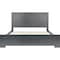 Homeroots Two Piece Charcoal Solid and Manufactured Wood Bedroom Set 569377 - alternate 5