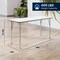 Flash Furniture Wren 60 in x 24 in Adjustable Height Activity Table, Thermal Laminate Top, Standard Legs, White XU-A2460-REC-WHT-T-A-GG - alternate 4