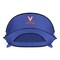 Picnic Time Family Of Brands NCAA Virginia Cavaliers Manta Portable Beach Tent - Pop Up Tent - Beach Sun Shelter Pop Up, Blue 113-00-139-594-0 - alternate 1