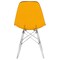 Leisuremod Dover Dining Side Chair with Acrylic Legs, Transparent Orange EPC19TOR - alternate 4