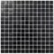 Apollo Tile Celestial 12 in. x 12 in. Glossy Black Glass Mosaic Wall and Floor Tile 20 sq. ft./case, 20PK APLST88BK904A - alternate 1