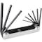 Klein Tools 9 Piece SAE Fold-Up Hex Key Set, 70591 70591 - alternate 1