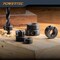 Powertec Drill Bit Stop Collar Kit (14PCS) - 3mm to 12mm & 1/8" to 1/2" with Size Markings & Allen Wrench 72095 - alternate 4