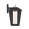 Euf Andson, Outdoor, 13", Satin Nickel-Sand Black Mix, Frosted Acrylic 50047-024 - alternate 4