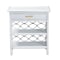 Bali & Pari Akane Natural Rattan Nightstand, White 259-14194-ZORO - alternate 3