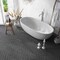 Apollo Tile Artisana 3x12 in. Eastern Black Textured Etched Reptille Elongated Subway Tile (5 sq ft/case) 20PK APLEFT8804BLA - alternate 4