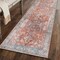 World Rug Gallery Vintage Inspired Distressed Machine Washable Runner Rug 2 ft 6 in x 6 ft Multi 6031MULTI26X6 - alternate 1