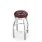 Holland Bar Stool Co 30" Chrome South Carolina Swivel Bar Stool, Accent Ring L8C3C30SouCar - alternate 1