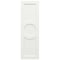 Ekena Millwork True Fit PVC Center Circle Arts & Crafts Fixed Mount Shutters, Unfinished, 12W x 80H, PR TFP001AC12X080UN - alternate 5