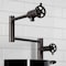 Kingston Brass Deck Mount Pot Filler Faucet, Oil Rubbed Bronze KS4705CG - alternate 3