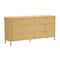 Manhattan Comfort Park 68in Dresser in Natural (6-Drawer) DR1526-1 - alternate 2