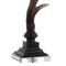 Jonathan Y Antler 29.5" Rustic Resin/Crystal LED Table Lamp, Brown/Clear JYL6306A - alternate 3
