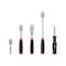 Tekton 1/4 Inch Drive Comfort Grip Ratchet and Spinner Handle Set (5-Piece) SDR99010 - alternate 1