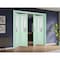 Sartodoors Sliding Closet Double Bi-fold Doors Solid Core Modern Interior VEREGIO7339DBF-OLI-96 x 80 (4* 24x80) - alternate 3
