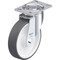 Blickle Swivel Plate Caster, PU, 8", 1760 lb., Caster Wheel/Tread Material: Nylon/Thermoplastic Polyurethane LH-POTH 200K-16 - alternate 1