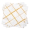 Smarty Had A Party White with Gold Diamond Paper BeverageCocktail Napkins 600 Napkins, 600PK 3296-CASE - alternate 2