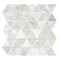Daltile Pietra Divina 2 in Marble Natural Stone Triangle Mosaic in Polished & Honed Namaste, 10PK M0722TRIANGMS1P - alternate 3