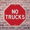 Signmission No Trucks, 10 inch X 10 inch, Aluminum Metal Signs, 2PK OC-A-2PACK-10-267 - alternate 4