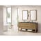 James Martin Vanities Breckenridge 72" Double Vanity, Light Natural Oak, w/ 3 CM Phantome Eclos Top 330-V72-LNO-3PHT - alternate 3
