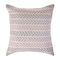 Homeroots Set of Four 18" X 18" Purple Beach Chevron Cotton Zippered Pillow, 4PK 535281 - alternate 1