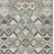 Homeroots 5' X 8' Sage And Off White Geometric Washable Indoor Outdoor Area Rug 608994 - alternate 6