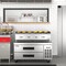 Koolmore 48 in. 2-Drawer Commercial Chef Base Freezer in Stainless-Steel KM-BF-482D - alternate 2