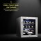 Schmck Schmecke 12 Bottle Compressor Wine Refrigerator, Cube Wine Cooler with Lock, Stainless Steel SHMFWCC125LSS - alternate 4