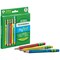 Ticonderoga My First Short Wooden Pencils, L Triangle Barrel, Sharpened, #2 HB Soft, w/ Eraser, Primary Colors, 12PK X33112 - alternate 3