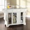 Crosley Lafayette Granite Top Full Size Kitchen Island/Cart KF30003BWH - alternate 2