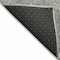 Homeroots 9' X 12' Pewter Floral Washable Indoor Outdoor Area Rug 607354 - alternate 6