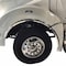 Ilc KENWORTH T880S YEAR 2019 STAINLESS STEEL FRONT SPLIT FENDER OUTER FENDERETTE W SET FORWARD AXLE KW T880S 2019 SS FRONT SPLIT FENDER OUTER FENDERET - alternate 2